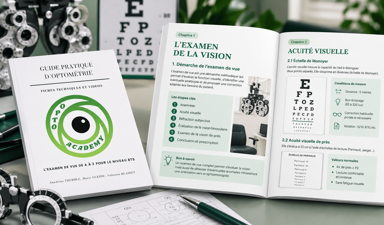 Examen de la vue